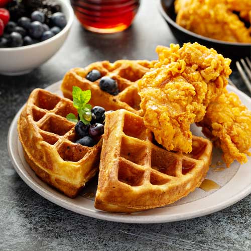 Chicken and Waffles