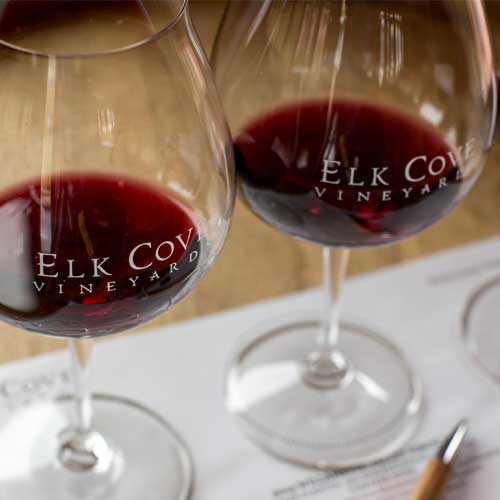 Vertical Tasting of Elk Cove Vineyards Pinot Noir